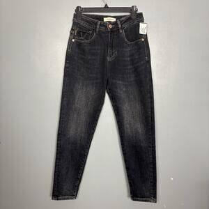 NWT DESIGNER NEW DENIM Jeans Pants New Straight Dark Wash Mens 28 Skater